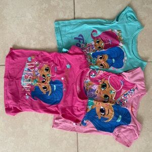 Shimmer and Shine toddler shirts